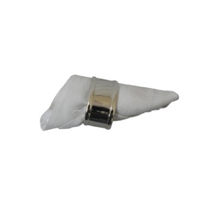 Nouvelle conception porte-serviettes plaqué or porte-mouchoirs rond de serviette pour hôtel Restaurant vaisselle décoration accessoires utilisation - Product Image 3