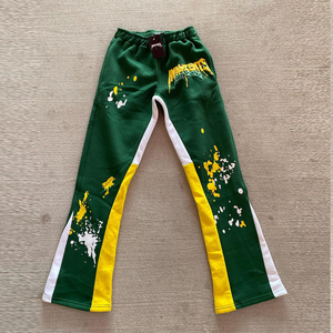 กางเกงวิ่งจ๊อกกิ้งผ้าฝ้ายสำหรับผู้ชายกางเกงขนแกะโลโก้ได้ตามต้องการฤดูหนาวฤดูใบไม้ร่วง - Product Image 2