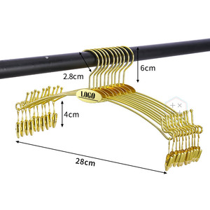 Biểu tượng tùy chỉnh Vàng hiển thị quần lót đồ lót áo ngực móc cho cửa hàng - Product Image 1