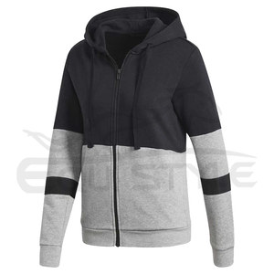 Vente en gros Survêtements d'entraînement Ensembles de pantalons de survêtement à capuche en coton et polyester Noir Gris Costumes de jogging pour hommes et femmes - Product Image 2