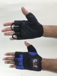 GAF Customized Logo Breathable Fitness <b>Gloves</b> for Men and Women Adjustable Half Finger Weight Lifting Workout <b>Gloves</b> - Product Image 3