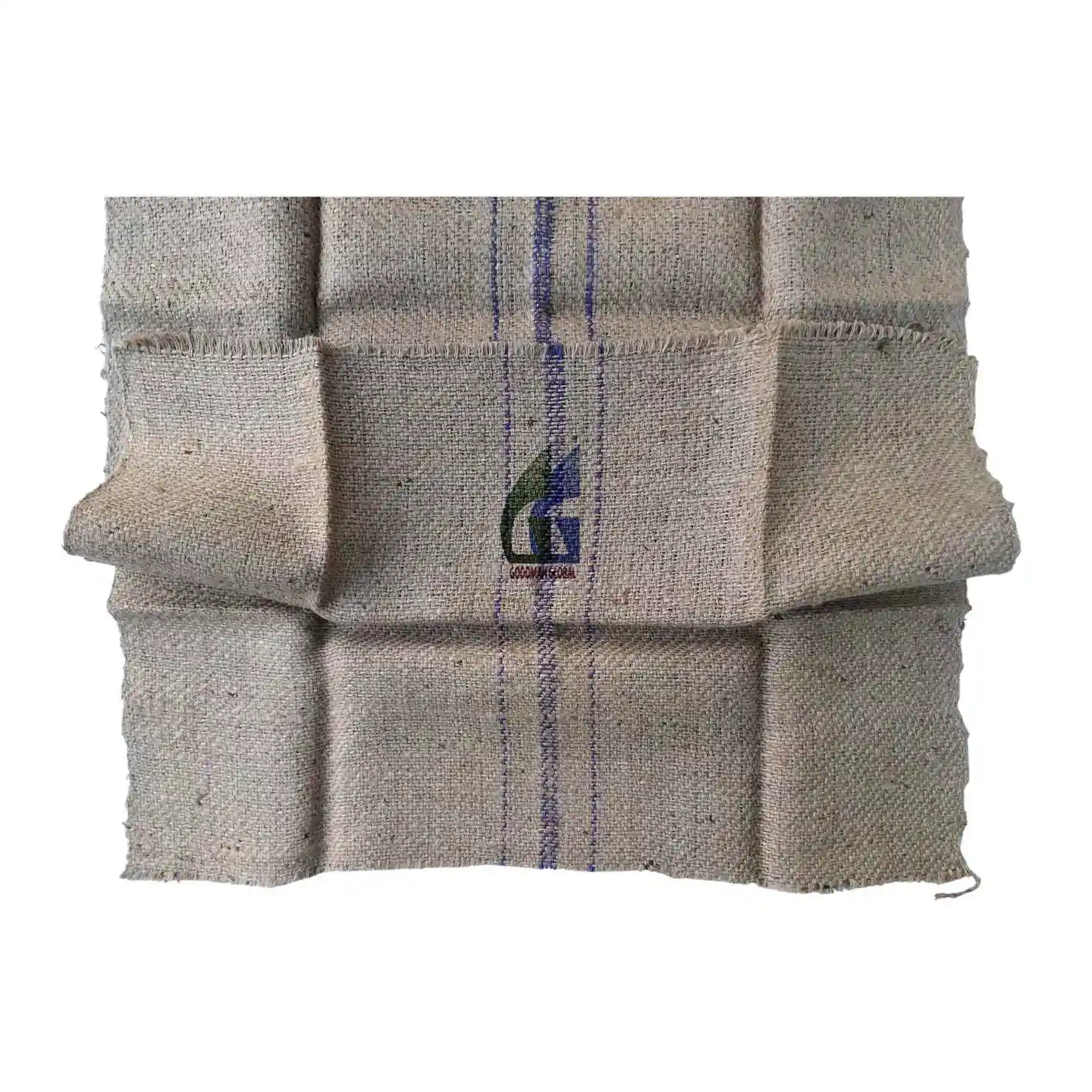 26.5x91インチの袋詰め布カット食品グレードの生分解性ジュートカット生地卸売ベストセラーGoodman Global Bangladesh