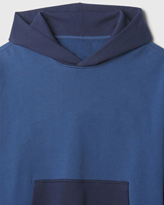 Sweat-shirts d'hiver pour hommes en coton 100% de haute qualité, épais, avec logo personnalisé imprimé et brodé, couleur unie, respirant, délavé à la pierre - Product Image 4