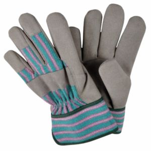Guantes canadienses XL resistentes de calidad superior Guantes de trabajo de cuero de vaca divididos Guantes DE TRABAJO suaves y cómodos Resistencia a la abrasión - Product Image 1