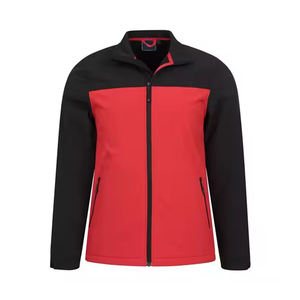 Veste Softshell imperméable et coupe-vent pour hommes pour la randonnée en plein air manteau tactique chaud respirant hiver décontracté Stand High Street - Product Image 1