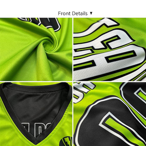 Maillot de basket-ball de qualité OEM, imprimé lumineux, dernier design, nouveau style, confortable, pour hommes adultes, uniformes de basket-ball antibactériens - Product Image 6