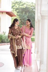 Conjunto de Salwar Kameez Bordado de Diseñador para Mujer con Dupatta, Secado Rápido para Invierno/Verano, Traje Étnico para Fiestas - Product Image 3