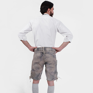 กางเกงขาสั้นสไตล์บาวาเรีย lederhosen Oktoberfest ดีไซน์วินเทจ6XL มีเอกลักษณ์ดีไซน์ล่าสุดราคาถูก - Product Image 6