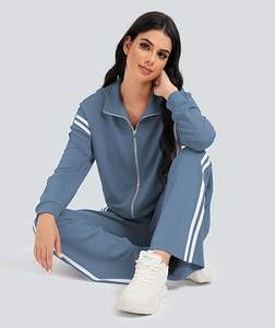 Conjuntos Cortos de 2 Piezas para Mujer, Trajes Deportivos Casuales, Conjuntos Deportivos de Manga Corta para Mujer, Ideales para Correr - Product Image 6