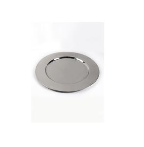 Cuivre rond en métal personnalisé pour plaque de chargeur plat de créateur martelé pour usage domestique - Product Image 1