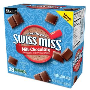 Swiss Miss Chocolate con Leche, Cápsulas de Cacao Caliente para Cafetera Keurig de una sola porción, Paquete de 28 - Product Image 5