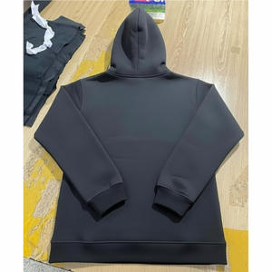 Sudaderas con Capucha de Baloncesto Unisex Casuales de Moda Urbana, 100% Algodón, Manga Regular, con Capucha, Bordadas, Lisas y Teñidas - Product Image 2