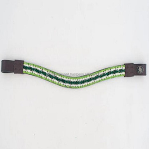 Diamantes de imitación con cristales rojos y transparentes de 5 filas de diseño personalizado, cadena Mega Bling, banda para cejas de caballo de cuero negro en tamaños de mazorca completa, el mejor precio - Product Image 3