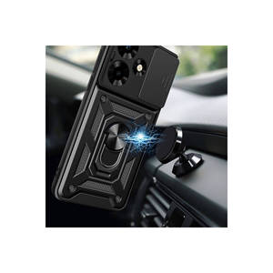 Infinix Hot 30 5G Magnetic <b>Stand</b> Case Vega Cover-Silicone Mobile Phone Case Cover Camera Slide Protection Infinix Smart 6 - Product Image 3