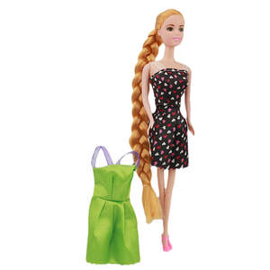 Muñeca de Pelo Largo - Negra - Product Image 1