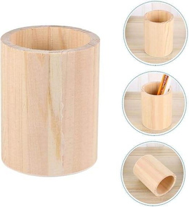 Organizadores de Escritorio de Oficina de Calidad de Exportación a Precio de Fábrica, Portalápices de Madera con Tamaño y Diseño Personalizados para Material de Oficina - Product Image 3