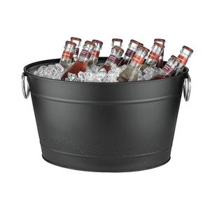 APS Ice Bucket with <b>Plastic</b> Insert Single Beverage Tray - Product Image 3