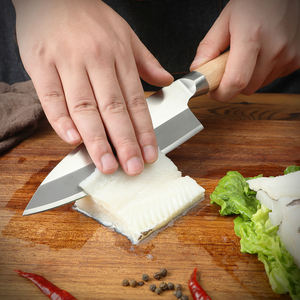 Vente en gros Coutellerie OEM ODM personnalisée Couteau professionnel japonais en acier à haute teneur en carbone Poisson Sashimi Sushi Couteau de chef à trancher - Product Image 4