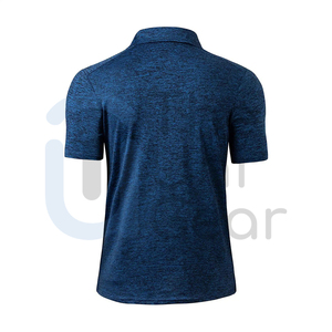 Camisas de Hombre al por Mayor, Nuevo Diseño Personalizado, Patrón Sólido, Botones Bordados, Tejido de Poliéster de Secado Rápido, Estilo Casual Urbano - Product Image 3