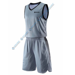Vente flash, uniforme de basket-ball pour hommes de haute qualité, respirant, 100% polyester, personnalisable, style tendance, sport - Product Image 1