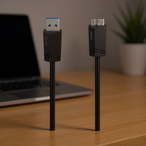 Cable de Datos USB 3.0 Negro de 1.5 m, Modelo 00200627 - Product Image 3