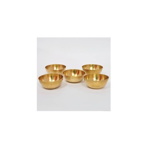 Cuenco de Latón Pulido a Mano, Cuenco de Metal para Hogar, Cocina, Hotel, Calidad Estándar, Cuenco Redondo para Mesa - Product Image 6