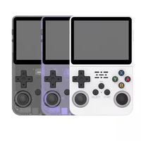 Nouvelle console de jeu portable R36S MINI 2026, écran de 3,5 pouces, 128 Go, lecteur vidéo de poche rétro, système Linux, cadeau pour enfants