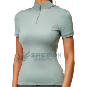 <b>women</b> shirt durable <b>thermal</b> winter riding wear fleece lined equestrian apparel long sleeve comfortable breathable horse riding - Product Image 1