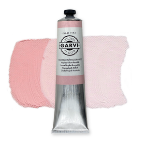 Pintura al Óleo Fina Pigmentada de Alta Calidad GARVI, Color Amarillo Rojizo NAPPLES de 200 ml, Modelo 0203210 para Arte, Manualidades, Tubo, Lienzo y Papel - Product Image 1