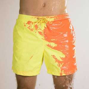 OEM Custom Wholesale Men's Beach <b>Shorts</b> Quick Dry Swimming <b>Short</b> Trunks Summer <b>Magical</b> Color Change Swimwear <b>Shorts</b> - Product Image 6