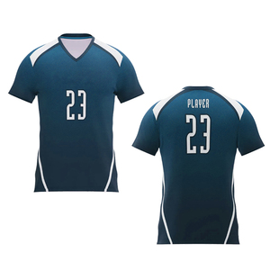 เสื้อวอลเลย์บอลพิมพ์ลายดิจิทัลแบบกำหนดเอง ผ้าโพลีเอสเตอร์ 100% น้ำหนัก 180 กรัม สำหรับผู้ชายและผู้หญิง คุณภาพพรีเมียม ชุดยูนิฟอร์มสำหรับผู้ใหญ่ - Product Image 3