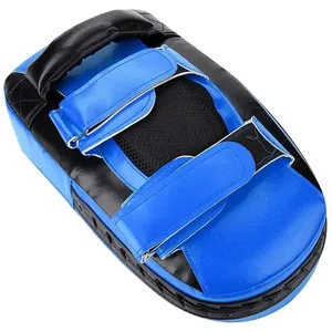 Vente en gros professionnel Muay Thai Kick Pad haute qualité en cuir/cuir synthétique Kicking Pad pour Kick Boxing personnalisable - Product Image 6