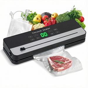 Máquina Selladora al Vacío Mejorada con Control de Temperatura de 60Kpa, Máquina Empacadora al Vacío de Cocina, Máquina Selladora Pequeña, Selladora de Alimentos al Vacío - Product Image 1