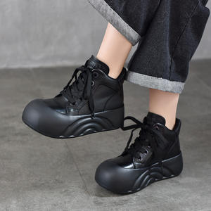 Botas de mujer por encima de la rodilla con punta, botas altas hasta el muslo para mujer, botas de tacón plano, botas hasta la rodilla para mujer, zapatos cómodos, tacón de aguja - Product Image 1