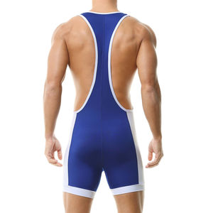 Singlet de lutte pour hommes de haute qualité, dernière coupe ajustée, séchage rapide, sublimation, équipement sportif avec logo frontal, nouvelle arrivée - Product Image 2