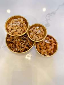 Bol en métal de décoration d'intérieur de maison de luxe 2025 bol fini en or de dernière conception meilleur vendeur - Product Image 5