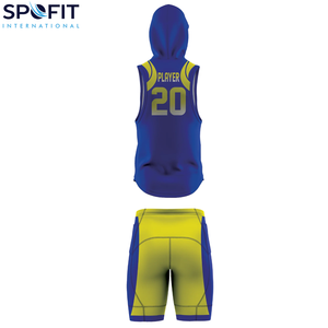 Maillot de football 7v7 personnalisé sans manches, sublimation respirante, grande taille, séchage rapide, polyester de haute qualité, style américain - Product Image 3