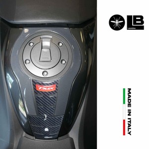 Kit Adesivi Protettivi 3D Rossi Personalizzati per Scooter, Compatibili con Yamaha Tmax 560 2022-23, Adesivi Decorativi per Moto - Product Image 3