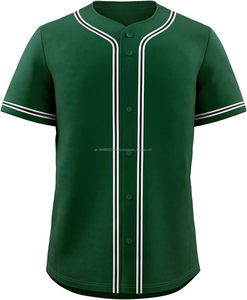 Venta al por mayor camiseta de béisbol sublimación personalizada equipo camisa transpirable Elegante ropa deportiva duradera para hombres mujeres jóvenes - Product Image 1