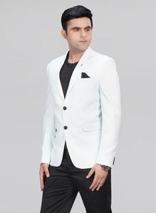 เสื้อเบลเซอร์สีเขียวทะเลคุณภาพพรีเมียมสำหรับผู้ชาย เหมาะสำหรับงานแต่งงาน การประชุมทางธุรกิจ งานปาร์ตี้ และโอกาสพิเศษ มีจำหน่ายในราคาส่งออก - Product Image 3