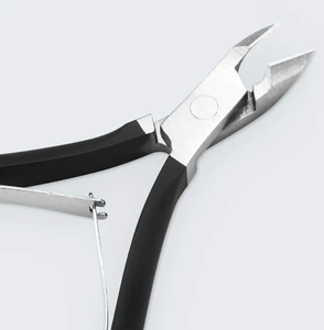 Coupe-ongle incurvé en acier inoxydable pour manucure et pédicure, emballage personnalisé, dissolvant de peau morte - Product Image 3