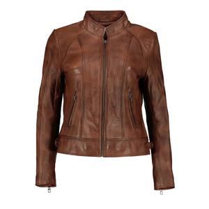 Hombres de imitación de cuero con cremallera gran oferta transpirable diseño único OEM chaqueta de cuero de vaca en blanco hombres y mujeres - Product Image 4