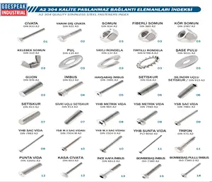 Stainless Steel Cross Recessed Flat Countersunk Head Machine Screws Cross Recessed Raised Cheese Head Screws