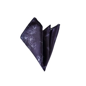 ผ้าแจ็คการ์ดลายจุดสีเทาและสีขาว - Product Image 1