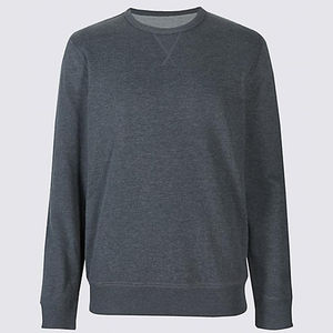 Sudadera de manga larga para hombre, color sólido, térmica, informal, 100% de algodón, sudaderas para hombre, MOQ personalizado, Exportación hecha de Pakistán - Product Image 5