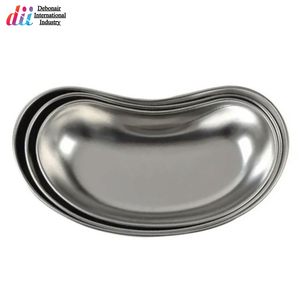 Bandeja de riñón, Holloware instrumentos quirúrgicos de laboratorio, bandejas de riñón reutilizables en forma de riñón de acero inoxidable de 7 "de Debonairii - Product Image 2