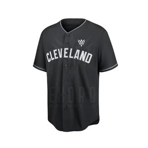 Uniformes de Béisbol Personalizados con Logotipo, Transpirables, Antibacterianos, Ligeros, de Talla Grande para Hombre Adulto, 100% Poliéster, Precio Económico - Product Image 5