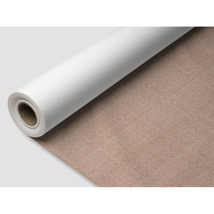 Rollo de Mantel con Estampado Capri Terracota Blanco 1x25m Bambulux Eco B2B - Product Image 1