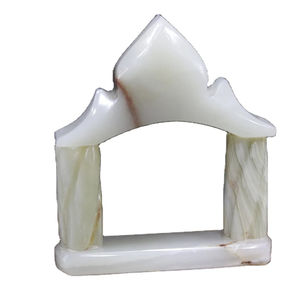 Intage-Reloj de mesa de mármol con cerradura, reloj de mesa para decoración del hogar - Product Image 3