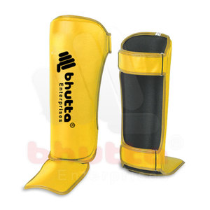 Protège-tibias en cuir pur pour l'entraînement de la boxe à vendre - Product Image 1